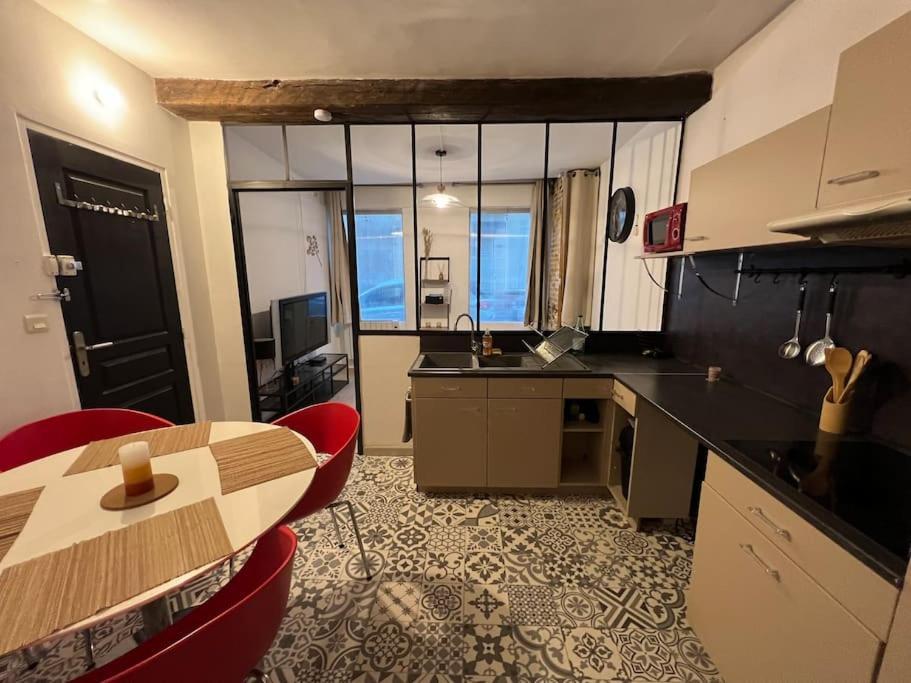 Ferienwohnung « La Coquille Ancree » Dieppe Exterior foto